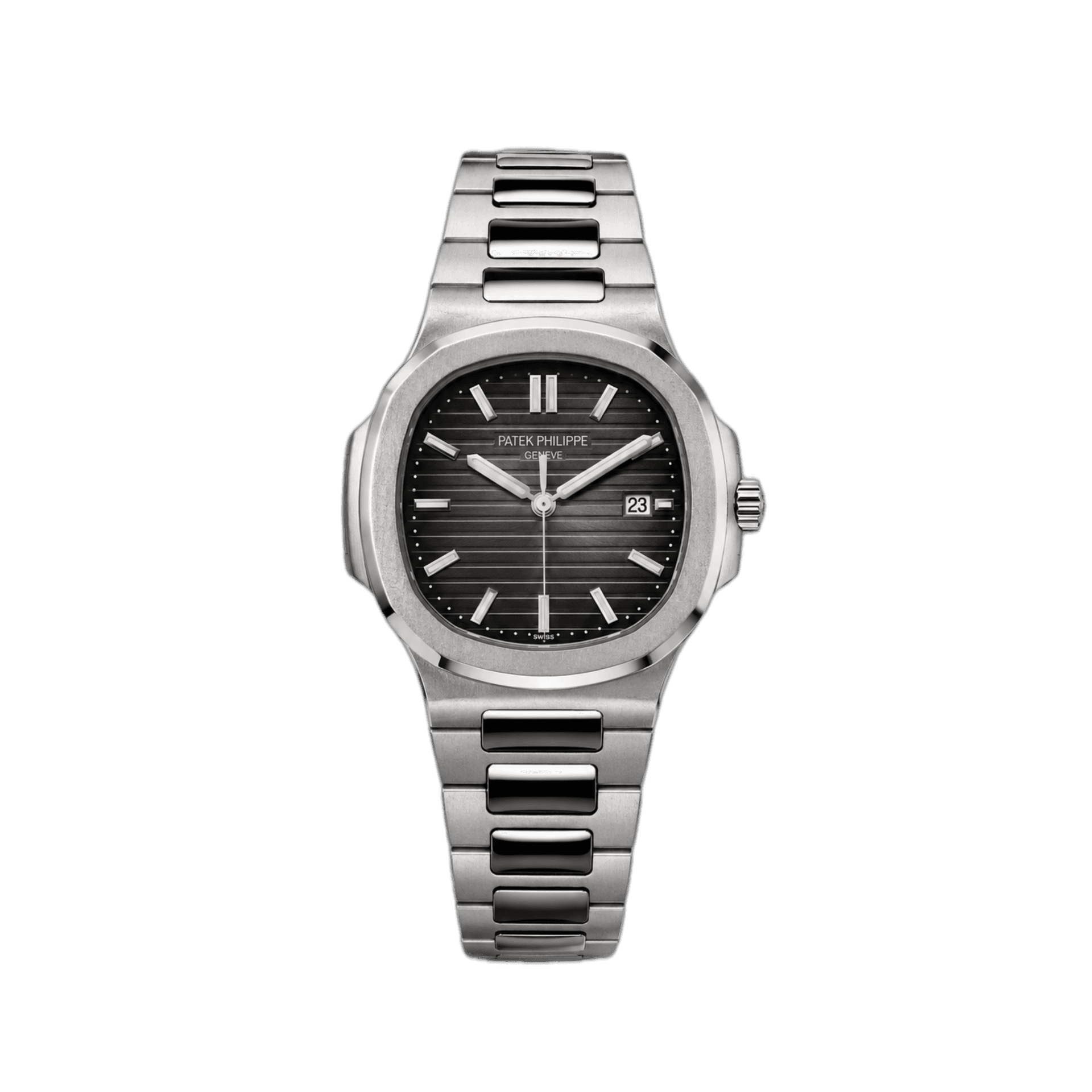 Patek Philippe Nautilus Stainless Steel Date Watch